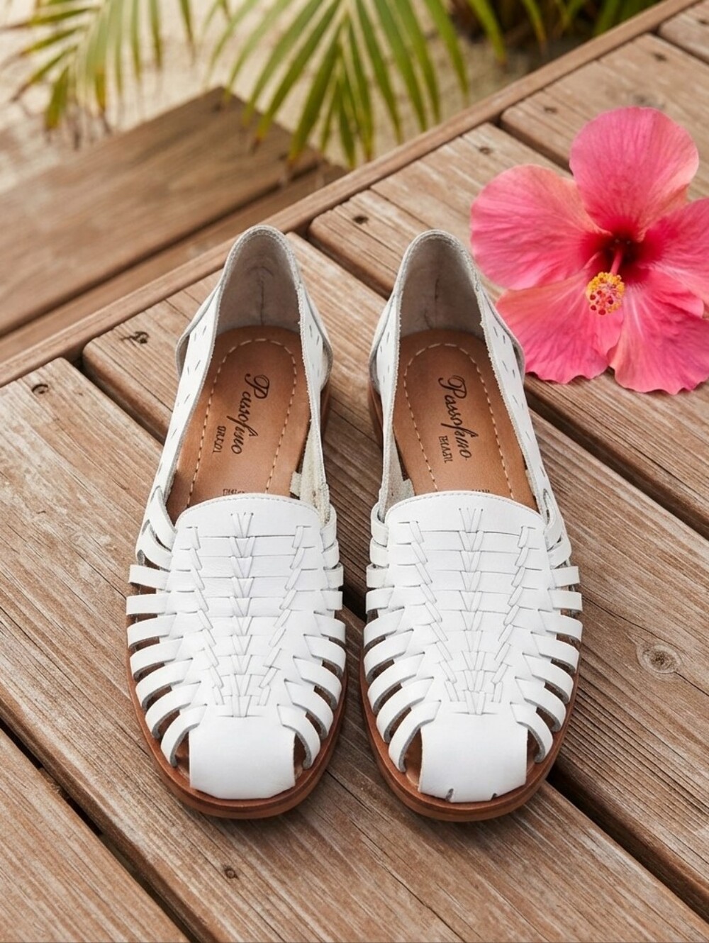 Passofino Huarache Brazilian Woven Leather Sandals
